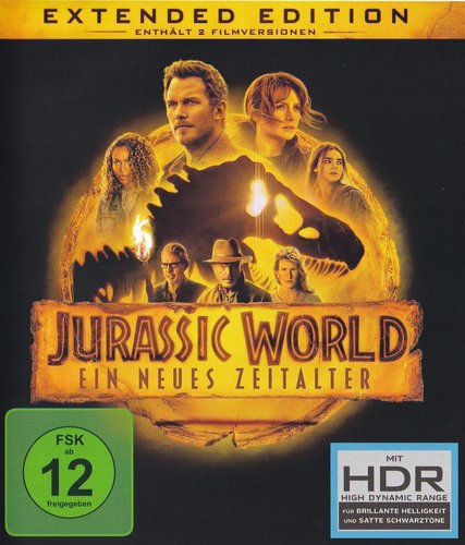 Jurassic World 3 - Ein neues Zeitalter (4K UHD), gebraucht, ohne Cover