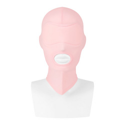 Elastische Kopfmaske mit Mundöffnung