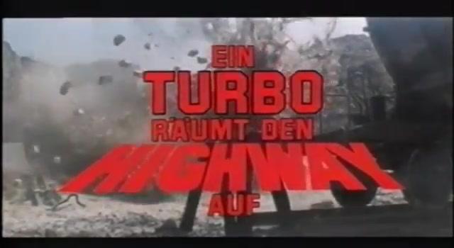 Ein Turbo räumt den Highway auf - Trailer - Deutsch