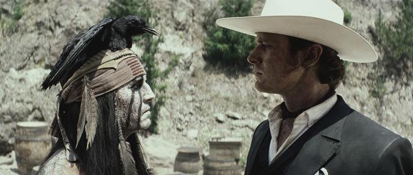 Johnny Depp und  Armie Hammer in 'Lone Ranger' ©  Walt Disney Studios