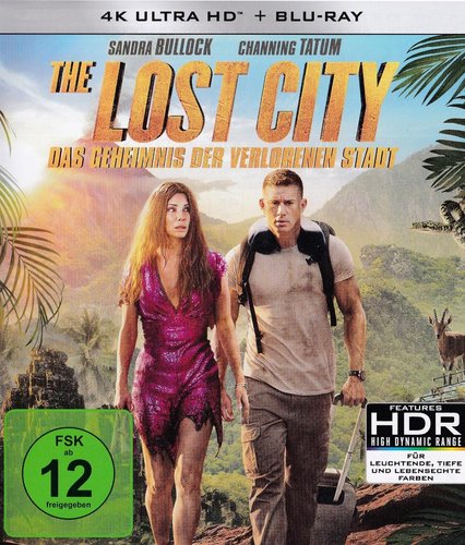The Lost City (4K UHD), gebraucht, ohne Cover