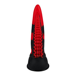 Verspielter Tentakel-Doppeldildo mit Saugfuß, 24,5 cm