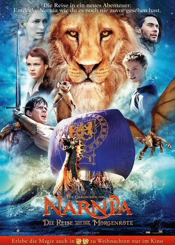 Die Chroniken von Narnia 3 - Die Reise auf der Morgenröte - Poster 2