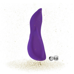 Auflegevibrator mit Bullet aus Silikon, 13 cm