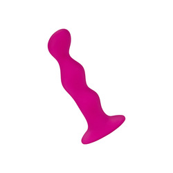 Kugelförmiger Analdildo aus Silikon, 12 cm