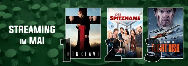 Die Streaming-Charts Mai 2025: Familie, Freunde & Feinde: Eure Highlights im Stream!