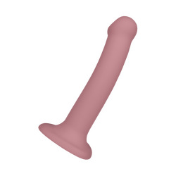 Soft Silicone Dildo - Size M, 18cm