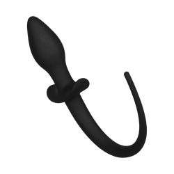 Silikon-Analplug mit Schwänzchen, 30 cm