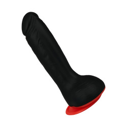 Flexibler Naturdildo mit Saugfuß, 21 cm