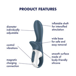 Satisfyer Air Pump Booty 2, 18 cm
