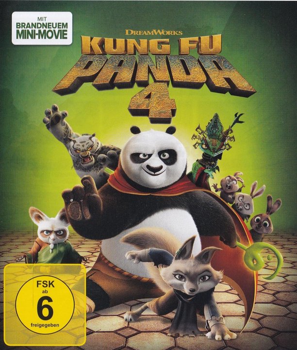 Kung Fu Panda 4 (Blu-ray), gebraucht