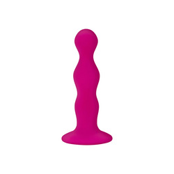 Kugelförmiger Analdildo aus Silikon, 12 cm