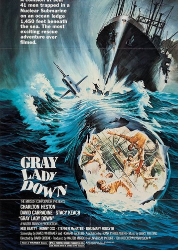 Gray Lady Down - U-Boot in Not - Poster 3