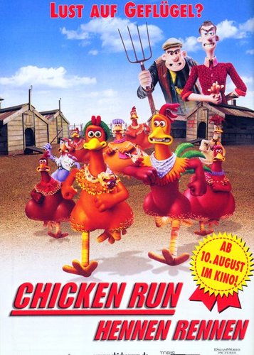 Chicken Run - Hennen rennen - Poster 1