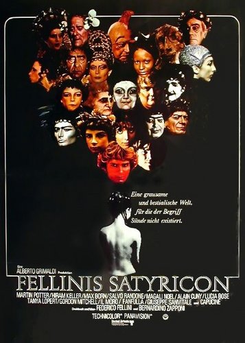 Fellinis Satyricon - Poster 1
