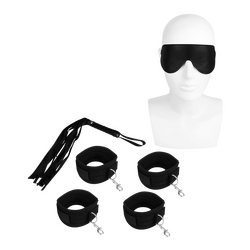 BDSM-Fessel-Set fürs Bett, 10-tlg.