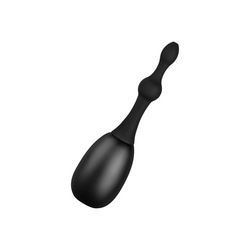 Analdusche mit Dildo-Segmenten aus Silikon, 23 cm