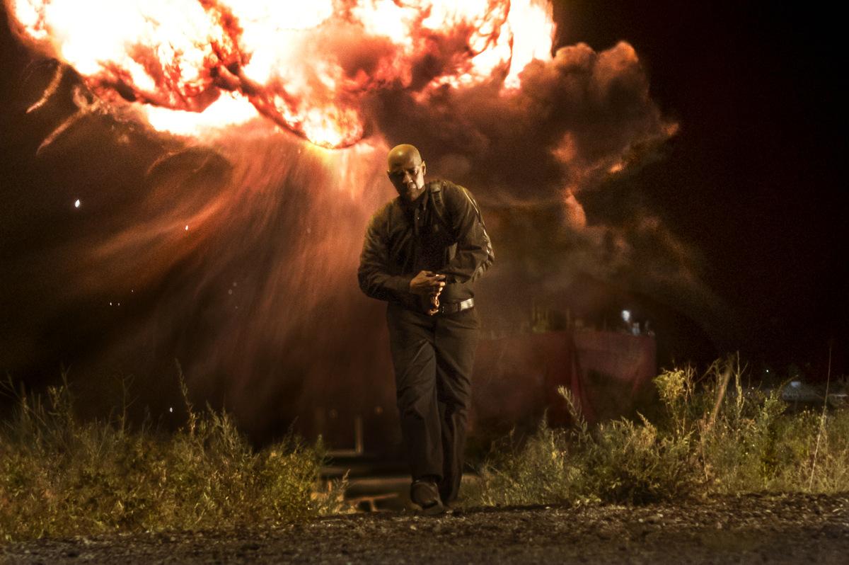 Denzel Washington im Heimkino - eine explosive Mischung! Denzel als Robert McCall in 'The Equalizer' (USA 2014) © Sony Pictures