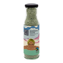 Göttin des Glücks - Badesalz Olive, 240 g