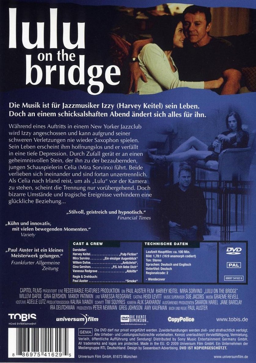 Lulu on the Bridge: DVD oder Blu-ray leihen - VIDEOBUSTER.de