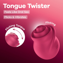 Satisfyer Tongue Twister, 9 cm