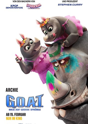 G.O.A.T. - Bock auf große Sprünge - Poster 3