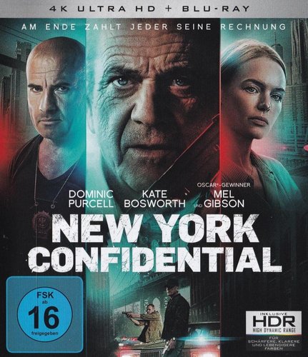 New York Confidential (4K UHD), gebraucht, ohne Cover