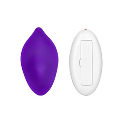 Silikon-Auflegevibrator mit Fernbedienung, 8 cm