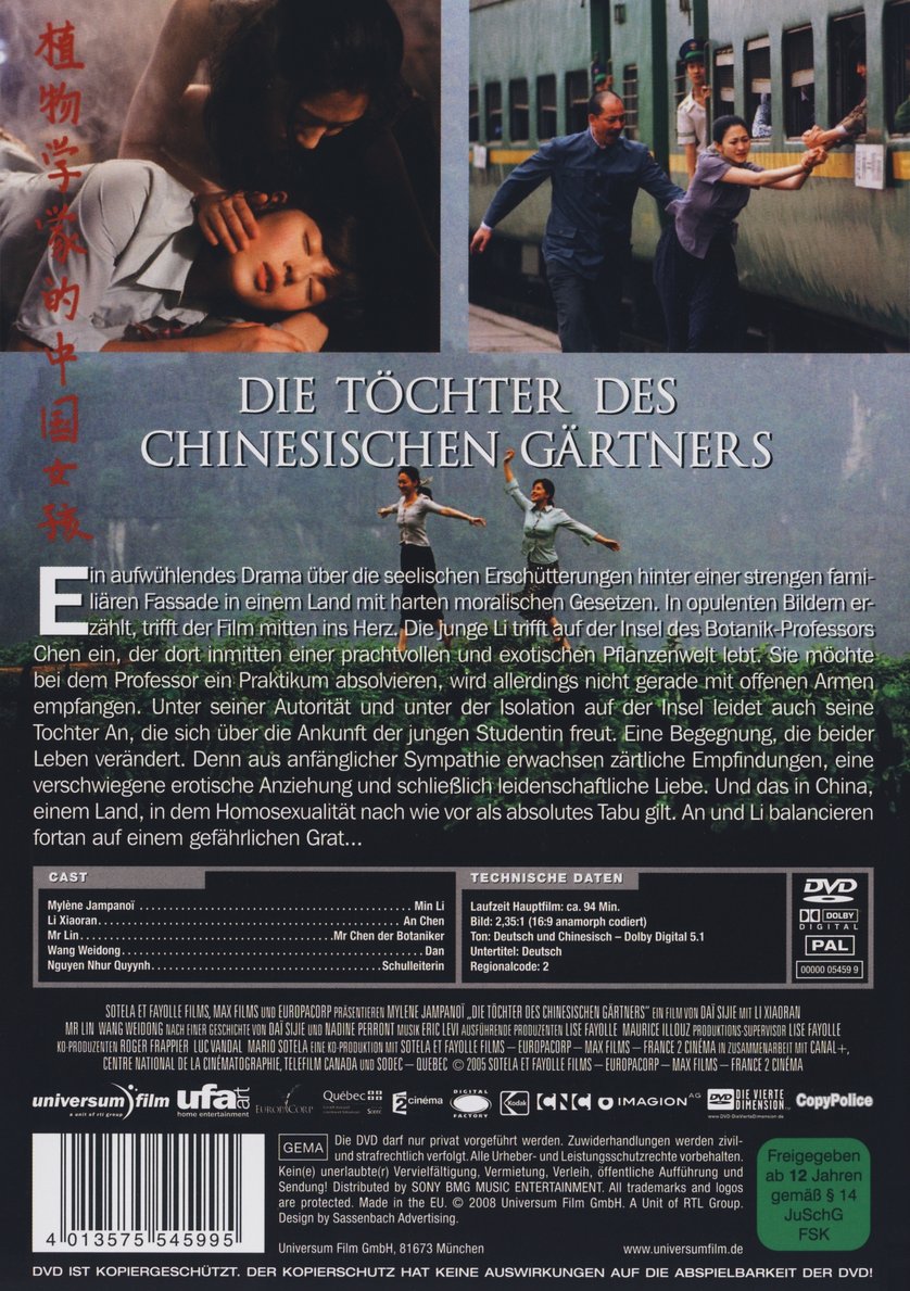 46+ Die Töchter Des Chinesischen Gärtners Englisch, By what name