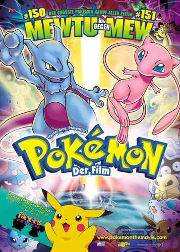 Pokémon - Der Film: Mewtu gegen Mew - Poster 1