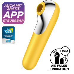 Satisfyer Dual Love Connect App, Vibrator + Druckwellentoy