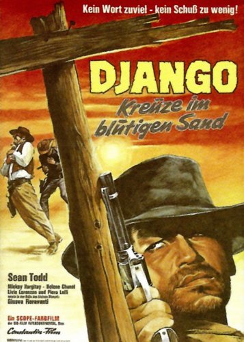 Django - Kreuze im blutigen Sand - Poster 1
