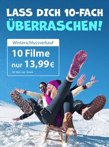 Shop-Überraschungspaket - 10 DVDs Winterschlussverkauf 2026 (DVD)