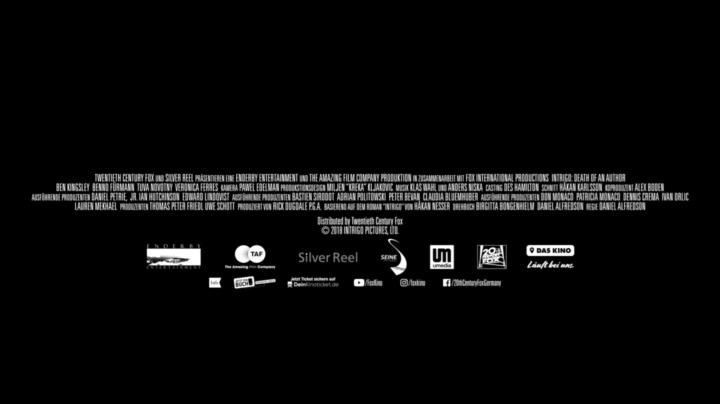 Intrigo - Tod eines Autors - Trailer - Deutsch - SD
