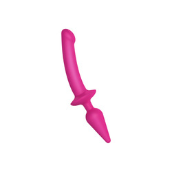 2-in-1 Dildo &amp; Buttplug - Größe L, 29 cm