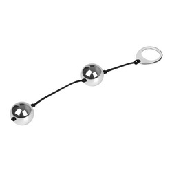 Massive Liebeskugeln aus Metall, 3,2 cm
