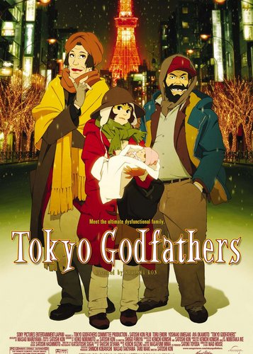 Tokyo Godfathers - Poster 1