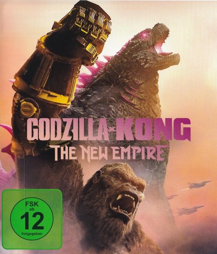 Godzilla x Kong - The New Empire (Blu-ray), gebraucht, ohne Cover