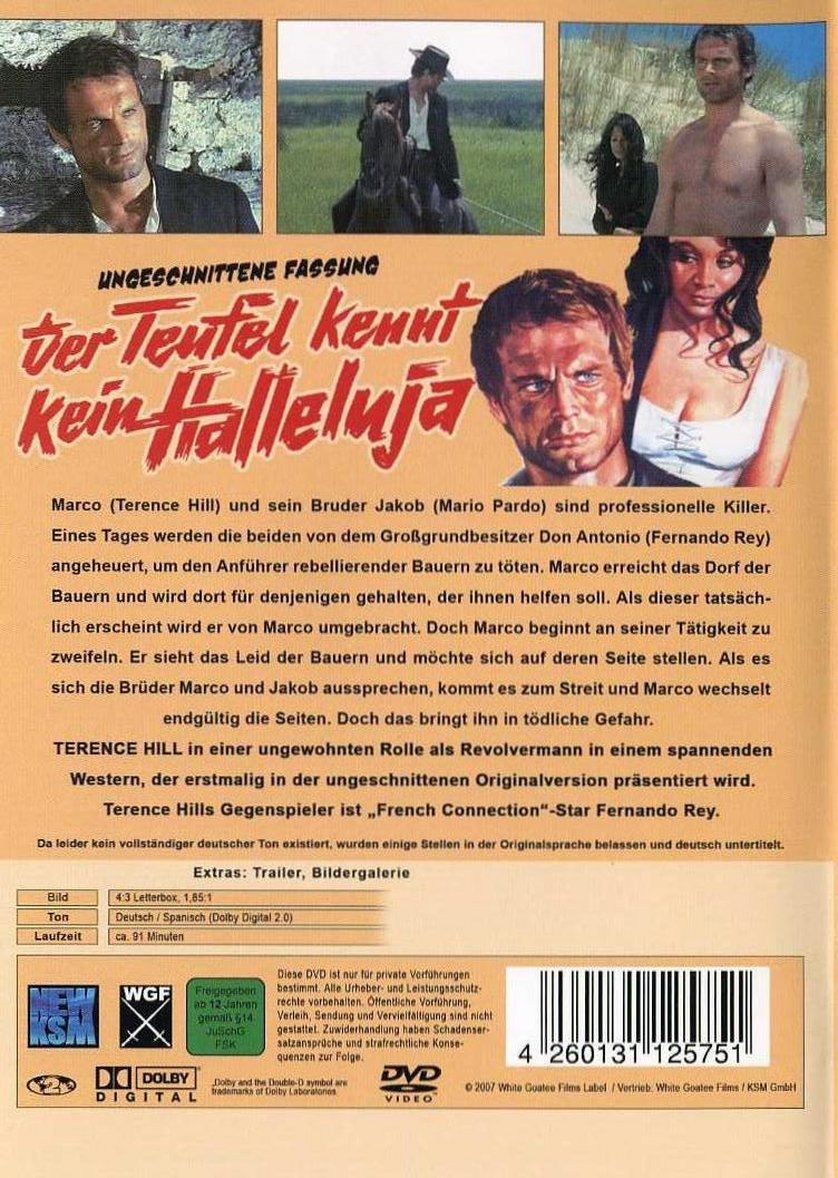 Der Teufel kennt kein Halleluja DVD oder Bluray leihen VIDEOBUSTER.de