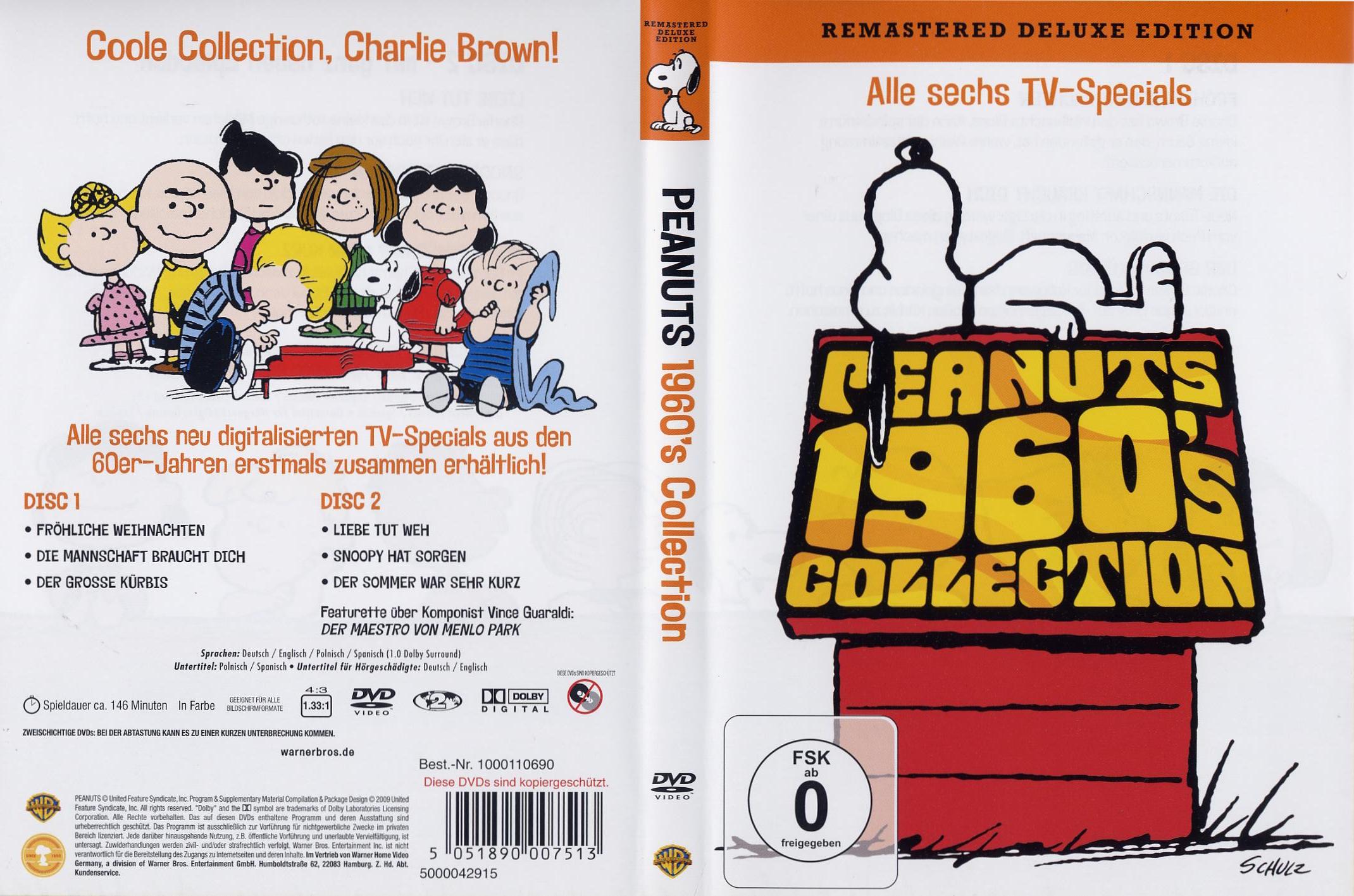 Die Peanuts - 1960's Collection: Blu-ray, 4K UHD, DVD leihen