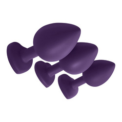 Anal Training Kit, 3 Teile, 7   9 cm