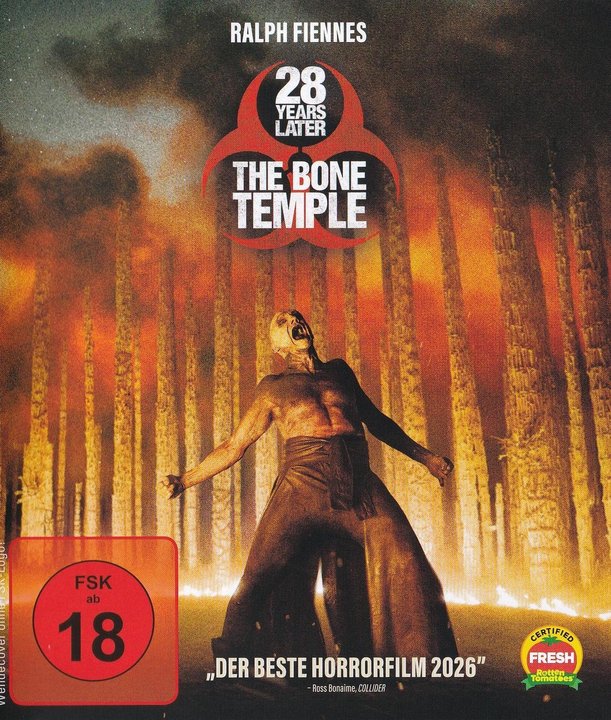 28 Years Later - The Bone Temple (Blu-ray), gebraucht, ohne Cover
