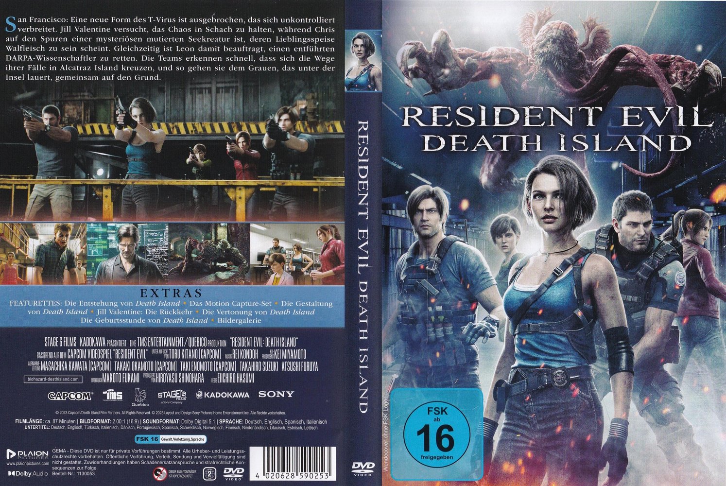 Resident Evil: Death Island - (DVD) 