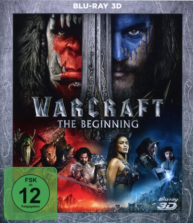 Warcraft - The Beginning (Blu-ray 3D), gebraucht, ohne Cover