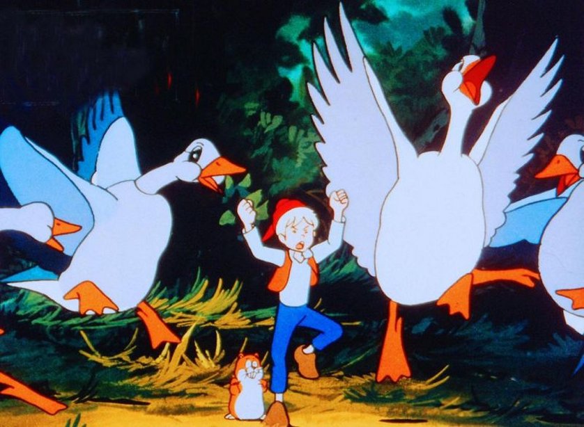 Die wunderbare Reise des kleinen Nils Holgersson mit den Wildgänsen