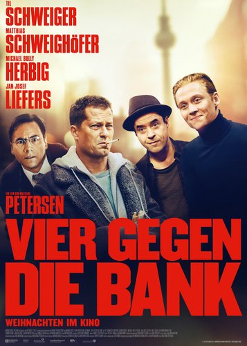 Vier gegen die Bank - Poster 1