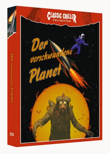 Der verschwundene Planet (The Phantom Planet) Cover B - Classic Chiller Collection # 27 - Deutsche Blu-ray Premiere (Blu-ray Disc)
