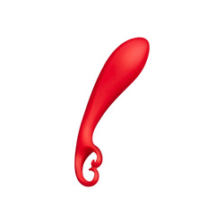 G-Punkt Silikon-Dildo mit Schwungkugeln, 17,5 cm