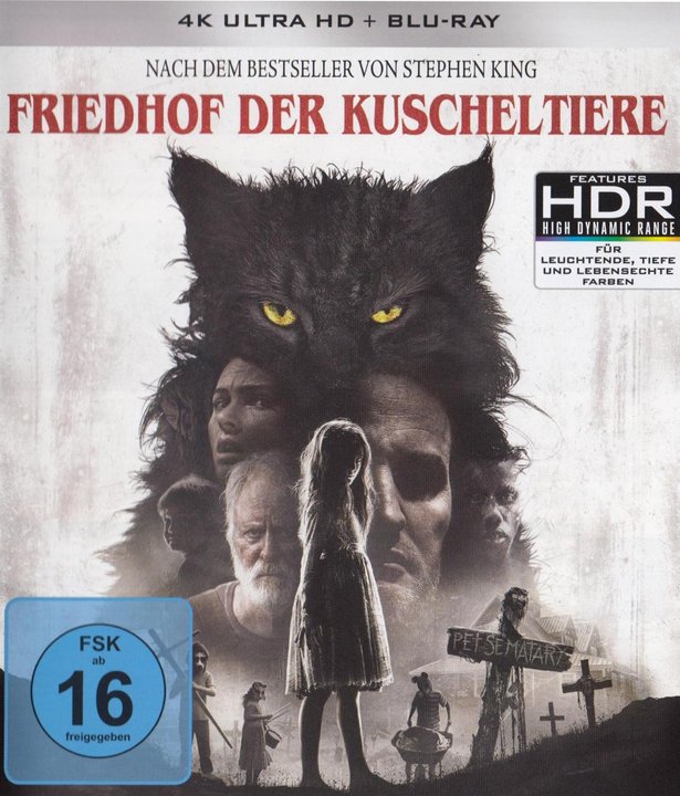 Friedhof der Kuscheltiere (4K UHD), gebraucht, ohne Cover