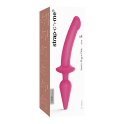 2-in-1 Dildo &amp; Buttplug - Größe L, 29 cm